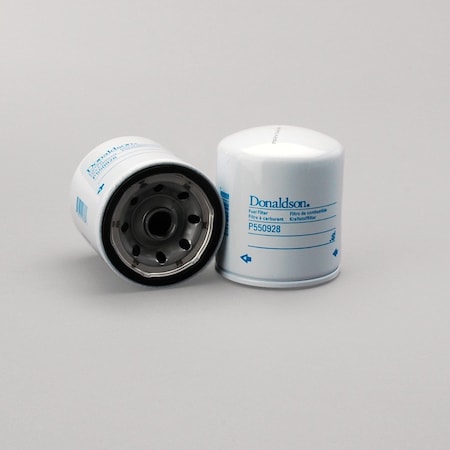 Donaldson Fuel Filter, Spin-On, Outer Dia 3.66 In. 93Mm 16 Micron P550928